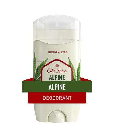 Old Spice Men's Deodorant Alpine with Hemp Oil Aluminum-Free 3 oz (Pack of 3) | Long-lasting Odor Protection - Buy Online on SooperMarket.com