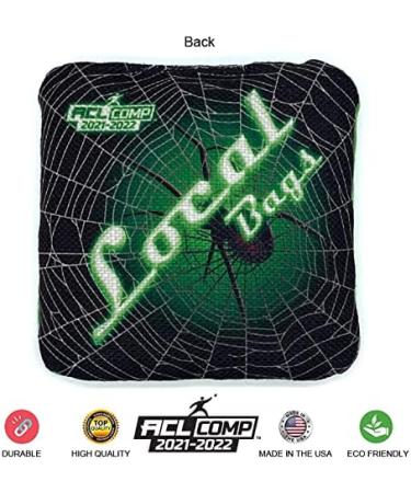 Lime Mamba Series ACL Comp Approved Cornhole Bags 2021-2022 - Set of 4, Made in USA - Buy Online on SooperMarket.com