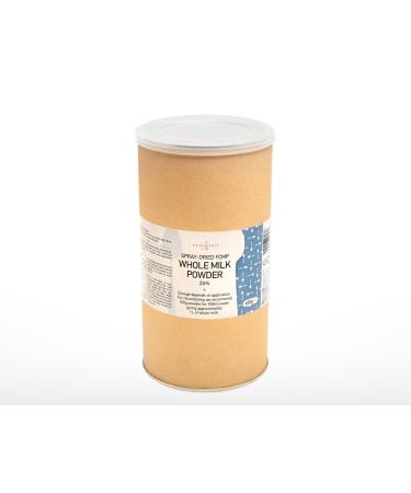 Whole Milk Powder | Full Cream 26% Fat | Product of the UK | 650g Whole Milk Powder 650 g (Pack of 1)
