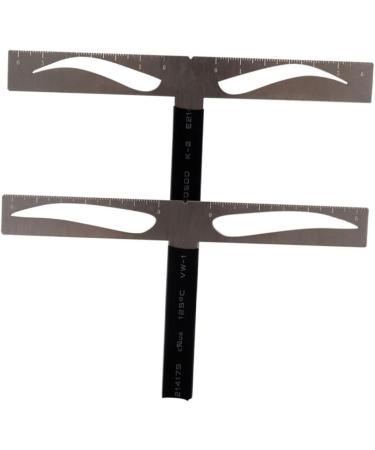 Mikinona Stencil Caliper for Kit Reusable Professional Eyebrows Positioning Three-point Balance Classic - Buy Online on SooperMarket.com