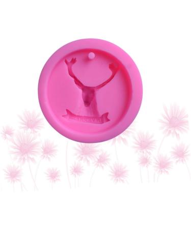 HAPINARY DIY Reindeer Candy Mold Chocolate Candy Molds Xmas Candy Cakesicles Mold Candles for Cake Christmas Candle Moulds Christmas Chocolate Molds Chocolate Silicone Molds 3D Gift Soap Violet 9.00X9.00X2.70CM - Buy Online on SooperMarket.com