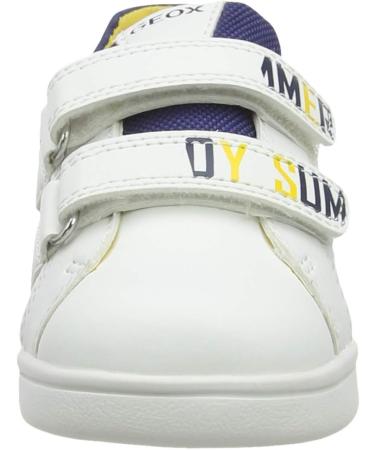Geox Baby Boy's B Djrock B Sneakers - 4.5 UK Child - White Navy - Buy Online on SooperMarket.com