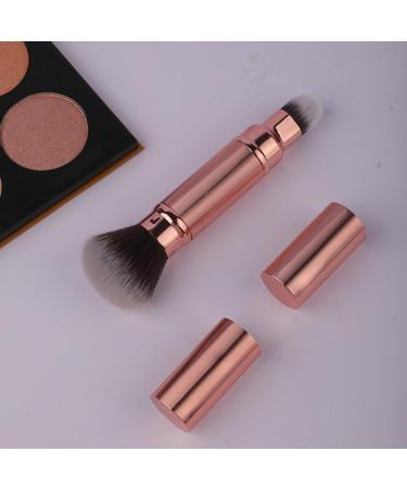 FOMIYES Double Ended Makeup Brush Retractable Blush Brush Concealer Brush Foundation Brush Cosmetics Brush for Liquid Cream Blending Buffing Concealer - Buy Online on SooperMarket.com