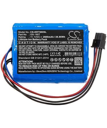 Replacement Battery for Kronos 8609000-018 & InTouch 9000 - GS-1907 2600mAh 11.1V - International Shipping Available - Buy Online on SooperMarket.com