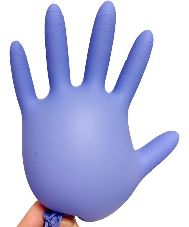 Dr.GreenPanda Blue Nitrile Medical Exam Gloves - 1000pcs, Latex&Powder Free, 3mil, Medium - Ideal for Healthcare, Food Prep, Cooking, Cleaning - Multipurpose Gloves - Buy Online on SooperMarket.com