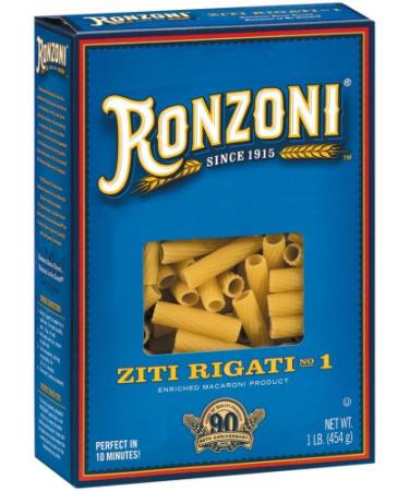Ronzoni Ziti Rigati Pasta 16 oz - Buy Online at [Your eCommerce Company Name] - Buy Online on SooperMarket.com