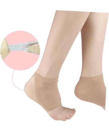 FOMIYES 3 Pairs Heel Anti-Crack Socks Gel Socks Ankle Socks - Buy Online on SooperMarket.com