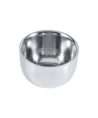 Shaving Soap Bowls Stainless Steel Shaving Bowl Mug Barber Shaving Foam Soap Cup Bowl Mug Brush Tool