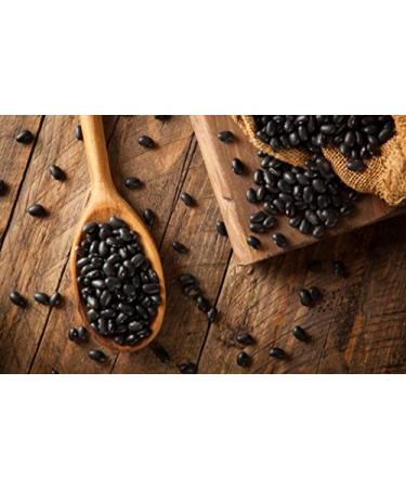 ROM AMERICA Small Korean Black Soybeans - 2 lb Pack - Healthy Superfood for Vegans & Vegetarians - Buy Online on SooperMarket.com