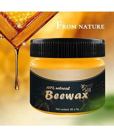 Premium Wood Seasoning Beeswax - 2 Pack Natural Polish for Furniture Floors Tables & Cabinets - Buy Online on SooperMarket.com