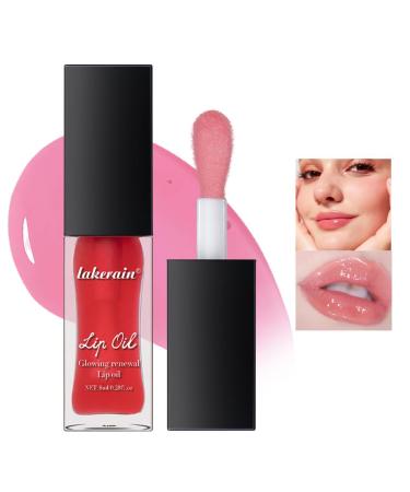 AKARY Glowing Renewal Lip Oil - Nourishing Tinted Lip Tint High Shine Finish Plumping Lip Gloss for Dry Lips - 03 Honey - Shop Internationally - Buy Online on SooperMarket.com