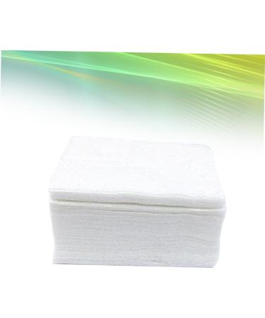 Angoily 100pcs Thin Cotton Pads - Eco-Friendly Makeup Remover & Nail Polish Wipes | Multifunctional Natural Cotton Pads - Buy Online on SooperMarket.com