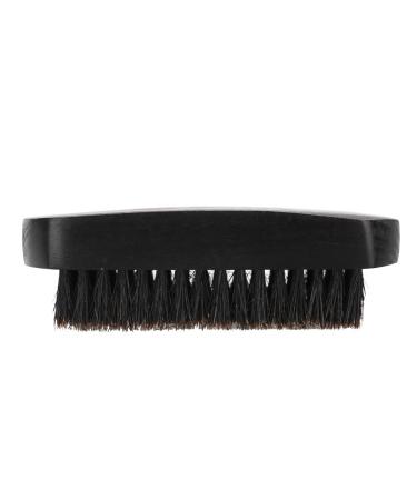 Premium Oval Beard Brush for Men | Soft Bristles | Essential Grooming Tool for Smooth Facial Hair Care - Buy Online on SooperMarket.com