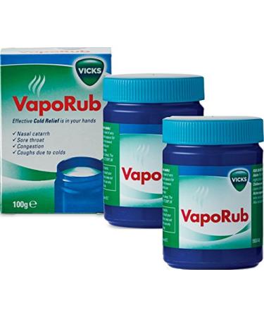 Vicks Vaporub 100g X 2