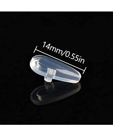 Bexdug Nasal Pads for Glasses - 5 Pairs Silicone Anti-Slip Nose Cushions | Glasses Repair Set for Men & Women - Buy Online on SooperMarket.com