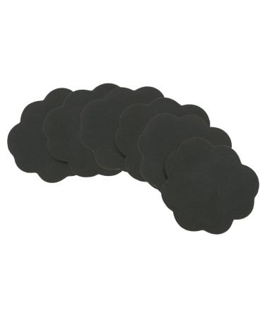 Foot Petals Black Tip Toes Foot Cushions Triple Pack