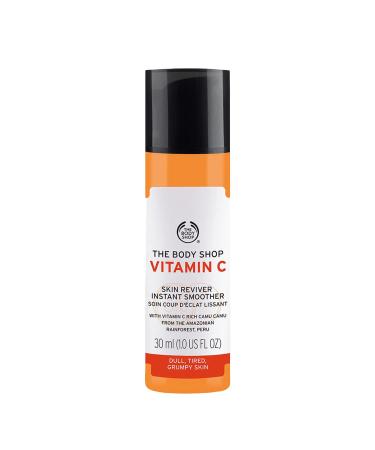 The Body Shop Vitamin C Skin Boost Instant Smoother   Refreshing  Skin-Softening Serum for Youthful Skin   Vegan   1 oz