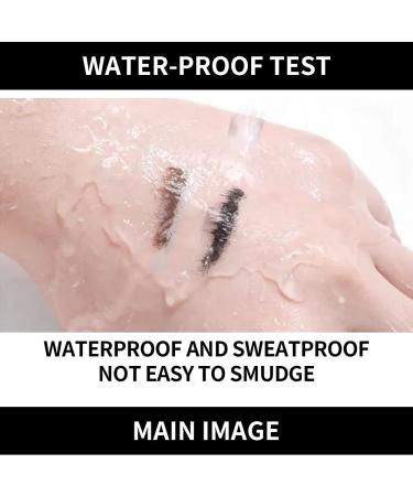 Go Ho Matte Black Gel Eyeliner - Water-proof, Smudge-proof, Long Lasting Cream Eyeliner with Brush - 1Black - Buy Online on SooperMarket.com