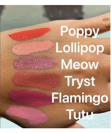 Zuzu Luxe Lipstick - Poppy Liquid Luxe | Premium Vegan Lip Color for International Shipping - Buy Online on SooperMarket.com