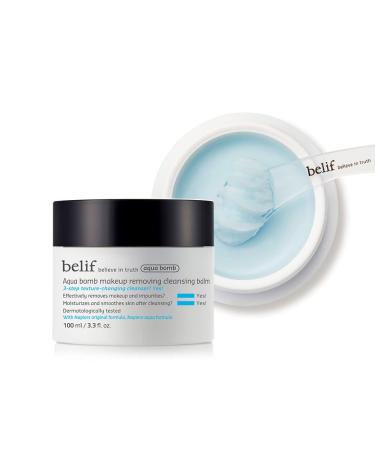 belif Aqua Bomb Hydration Set | 26-Hour Moisture | Soothing Antioxidant Skincare with Cleansing Balm, Hydrating Toner, and Eye Cream - Buy Online on SooperMarket.com