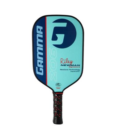 Gamma 206 Riley Newman Signature Pickleball Paddle, Blue (RP20610)