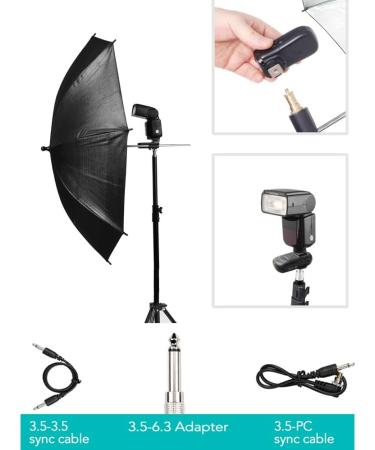 Wireless Flash Trigger Set 2.4 GHz for Canon Nikon Panasonic Olympus Fuji Pentax Samsung - Transmitter and Receiver for Sony Cameras (Excludes Sony Flashes) - Buy Online on SooperMarket.com