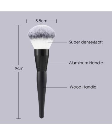Large Roundtop Foundation Brush for Flawless Makeup Application - Buy Online on SooperMarket.com