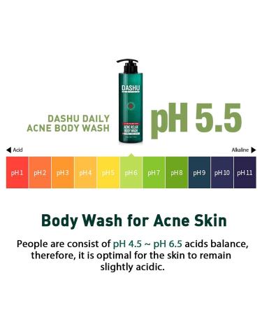 Dashu Daily Acne Relax Body Wash 16.9fl oz - Cooling Acne Treatment - Buy Online on SooperMarket.com