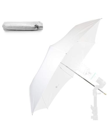 LimoStudio 33" 3-Fold Ultra Compact Professional Photography Photo Video Studio Lighting Flash Translucent White Soft Umbrella for Photo Portrait Studio Shooting Daylight AGG3098 1 PACK