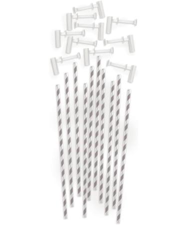 We R Memory Keepers Punch Board & Punch-Pinwheel Straws-Gray (10 Piece) - Buy Online on SooperMarket.com