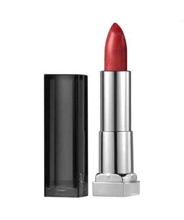 Maybelline New York Color Sensational Red Lipstick Metallic Lipstick  Hot Lava  0.15 Ounce  Pack of 1 Hot Lava 0.15 Ounce (Pack of 1)