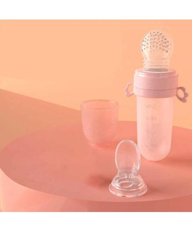 Buy Baby Food Feeding Bottle - Silicone Teether Pacifier for Toddlers | International Shipping Available - Buy Online on SooperMarket.com
