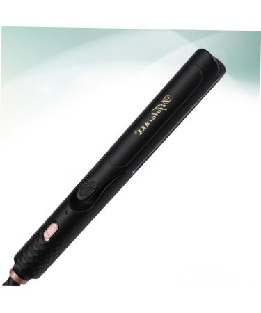 BELLIFFY 1pc Curling Iron Hair Straightener Brush Curling Wand Hair Straightening Comb Hair Curler Black 29.00X3.00X3.00CM Black - Buy Online on SooperMarket.com