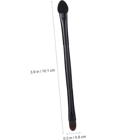 Baluue 40 Pcs Double Eye Shadow Makeup Eye Shadow Brush Applicator Blending Brush Eyeshadow Plastic Black - Buy Online on SooperMarket.com