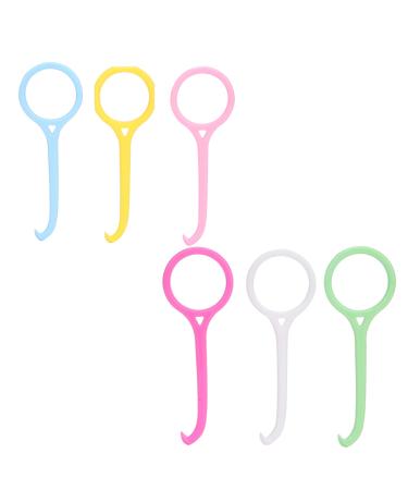 6Pcs Aligner Remover Smooth Antislip Oral Care Braces Retainer Remover Tool Dental Floss Picks