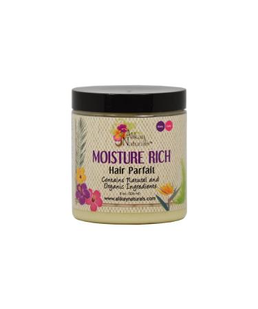 Alikay Naturals Moisturizer Rich Hair Parfait with Shea Butter, Argan Oil & Coconut Oil 8oz - Pack of 1 - Buy Online on SooperMarket.com