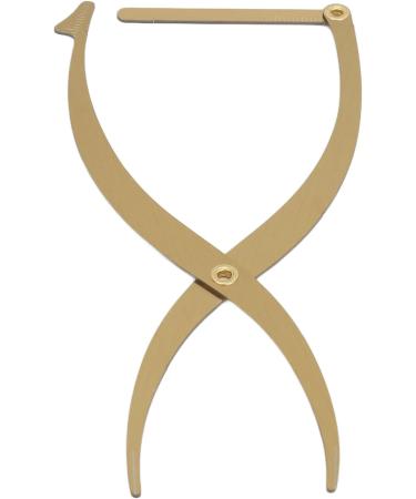 Microblading Eyebrow Ruler Eyebrow Stencil Ruler 3 Point Positioning for Salon (Gold) - Buy Online on SooperMarket.com