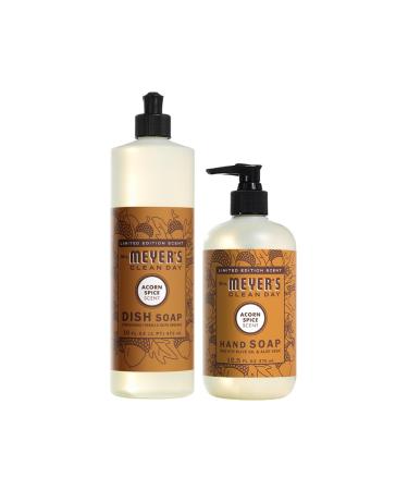 MRS. MEYER'S CLEAN DAY Variety 1 Mrs. Meyer's Liquid Hand Soap Apple Cider 12.5 OZ 1 Mrs. Meyer's Liquid Dish Soap Apple Cider 16 OZ 1 CT Acorn
