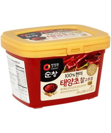 CJO Daesang Red Pepper Paste Korean Gochujang Sweet Spicy Chili Sauce 500g 500 g (Pack of 1) - Buy Online on SooperMarket.com