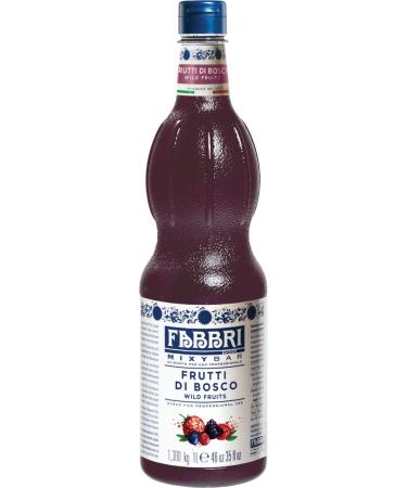 Fabbri Flavoring Syrup Rose Made in Italy 33.8 Ounce (1 Liter)