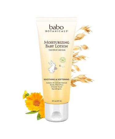 Babo Botanicals Moisturizing Baby Lotion Oatmilk & Calendula 8 fl oz (237 ml)