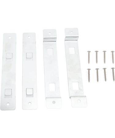 Fdit 2 Sets Bird House Hanger Bracket for Securing Bird Houses Galvanized Steel Mounting Bracket EasilyFeeders Nesting Boxes - Buy Online on SooperMarket.com