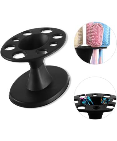 Hair Combs Stand Hair Brush Holder Hair Salon Comb Cosmetic Brush Holder for Salon Barber Shop Black - Buy Online on SooperMarket.com