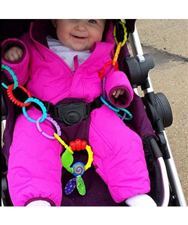 24pcs Rainbow Teething Rings for Babies | Safe Gift & Toy | International Shipping - Buy Online on SooperMarket.com