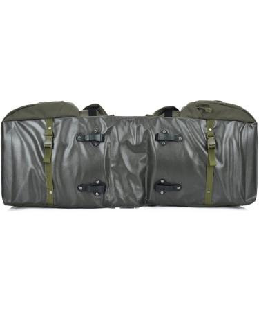 Lixada 50L Waterproof Bike Pannier Bag | Large Capacity Bicycle Trunk Bag | Army Green - Buy Online on SooperMarket.com