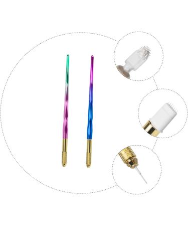 MAGICLULU 2pcs Colorful Embroidery Pen Eyebrow Pen Tattoos Mist Pen Embroidered Tattoos Tool Pen - Buy Online on SooperMarket.com