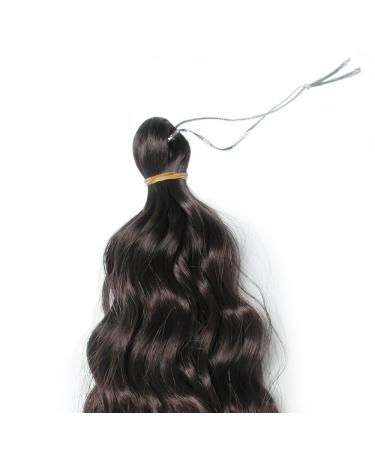 Deep Twist Crochet Hair - Ombre Kinky Curl Braided Hair Extensions 22 Inch 6 Packs - Synthetic Curly Hairstyle - Buy Online on SooperMarket.com