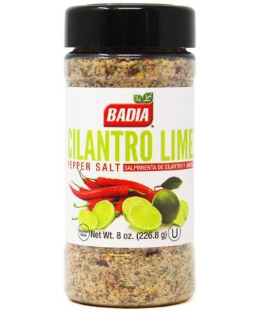 Cilantro Lime Pepper Salt, 8 Ounce 8 Ounce (Pack of 1)