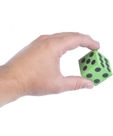 36 Pack 1.5 Inch Colorful Foam Dice Cubes - Ideal for Kids, Classrooms, Math Games, Building Toys & Parties | by Bedwina - Buy Online on SooperMarket.com