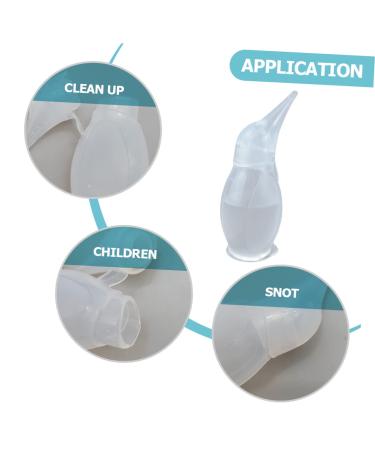 Kisangel Nose Sucker for Toddlers - Infant Nasal Aspirator for Kids and Newborns - Manual Nose Aspirator for Ear Wax and Nasal Mucus Removal - Buy Online on SooperMarket.com